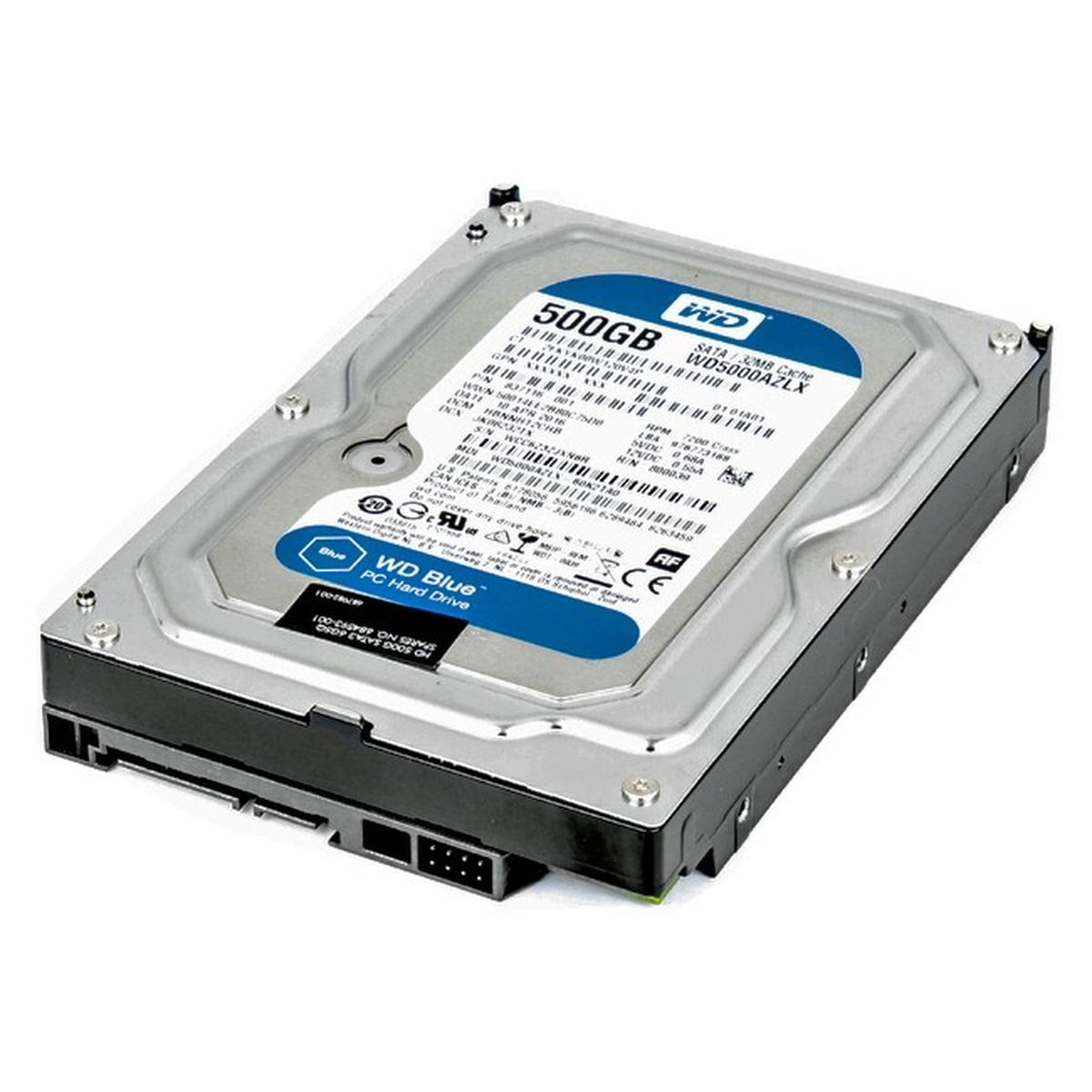 HDD HARD DISK 500GB SATA 3,5” WD WESTERN DIGITAL WD5000AZLX DESKTOP PC HDD HARD DISK 500GB SATA 3,5” WD WESTERN DIGITAL WD5000AZLX DESKTOP PC