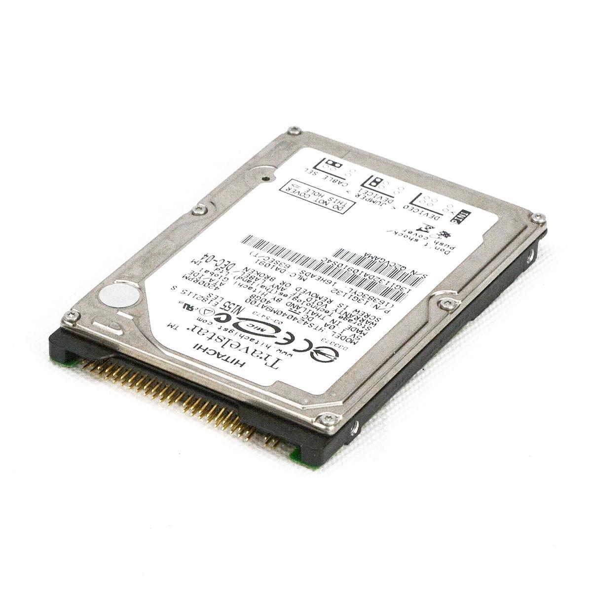 HARD DISK HDD DISCO ATA IDE PATA 2,5" 40GB PC NOTEBOOK HITACHI ...