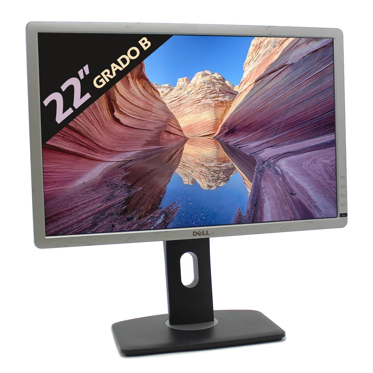 Dell P2213t écran LCD 22 Pouces (16:10) Tactile ? VGA DVI-I DP USB, Sans Base (occasion)