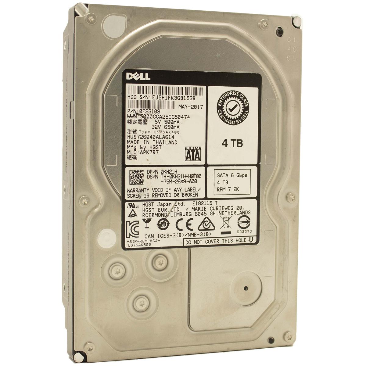 内蔵型ハードディスクドライブ Hitachi/HGST HUS726040ALA614 3.5 HDD 4TB Hitachi/HGST HUS726040ALA614 3.5 HDD 4TB