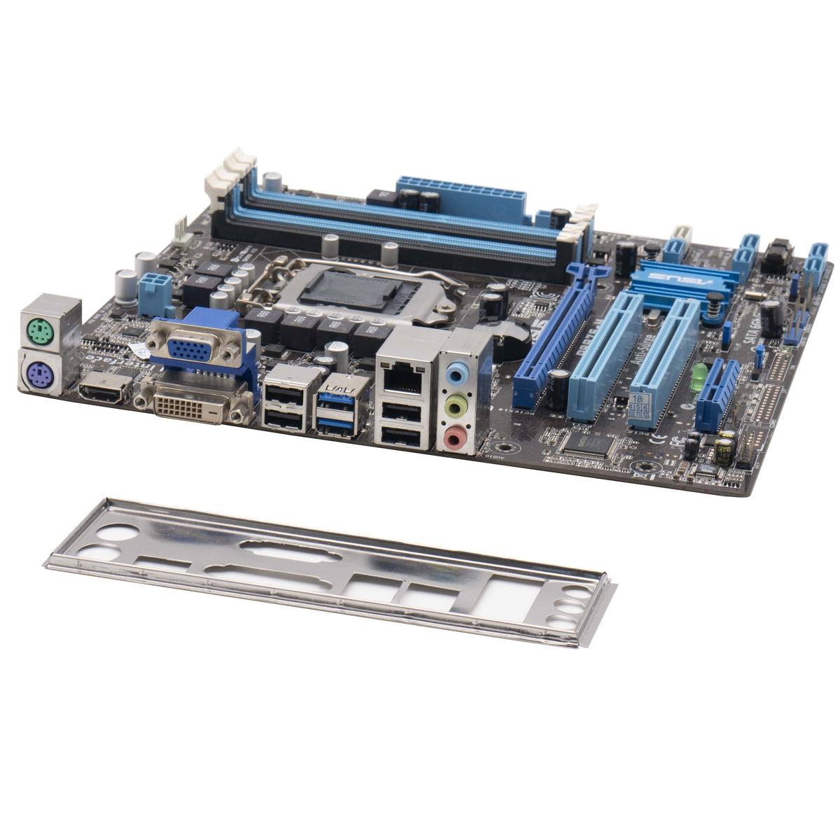SCHEDA MADRE ASUS P8B75-M MICRO-ATX LGA1155 LGA 1155 4 SLOT RAM B75 ...