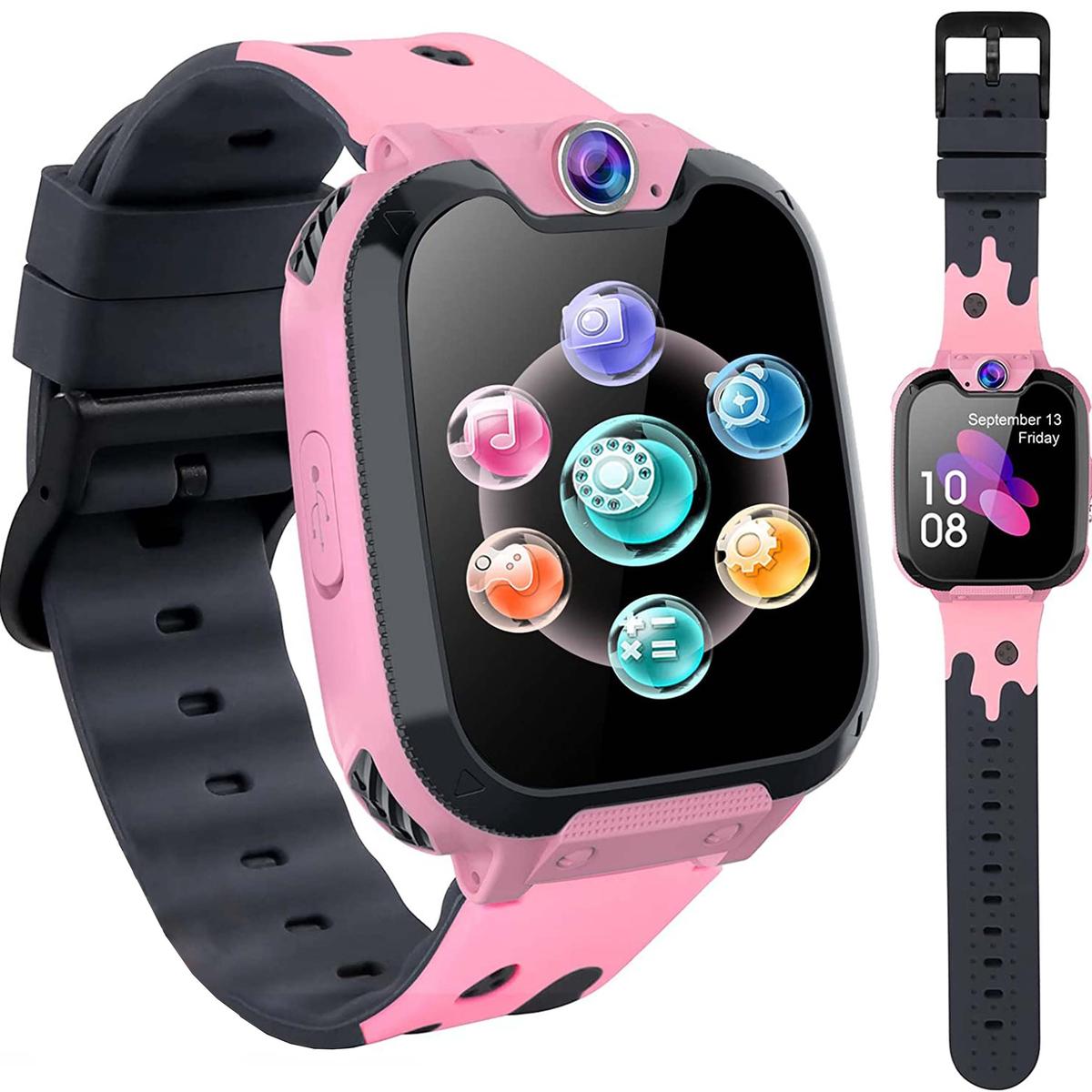 SMARTWATCH PER BAMBINI CON TRACKER MONITORAGGIO SIM IP68 IMPEREMEABILE  RAGAZZE