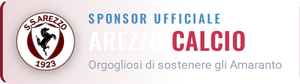 Simpletek sponsor ufficiale dell'Arezzo Calcio - Orgogliosi di sostenere gli Amaranto