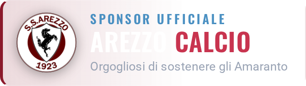 Simpletek sponsor ufficiale dell'Arezzo Calcio - Orgogliosi di sostenere gli Amaranto